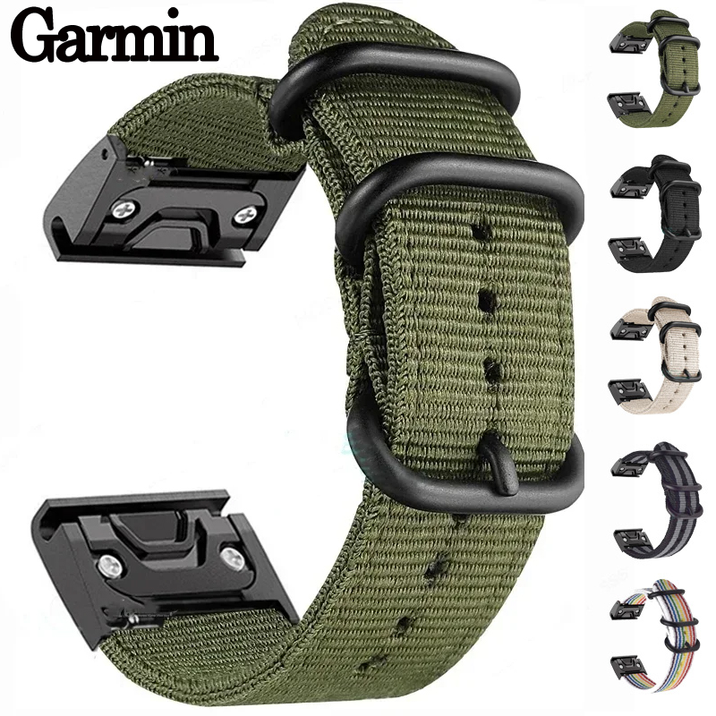 Bracelet en nylon pour Garmin  - Canvas Strap Watch avis et prix