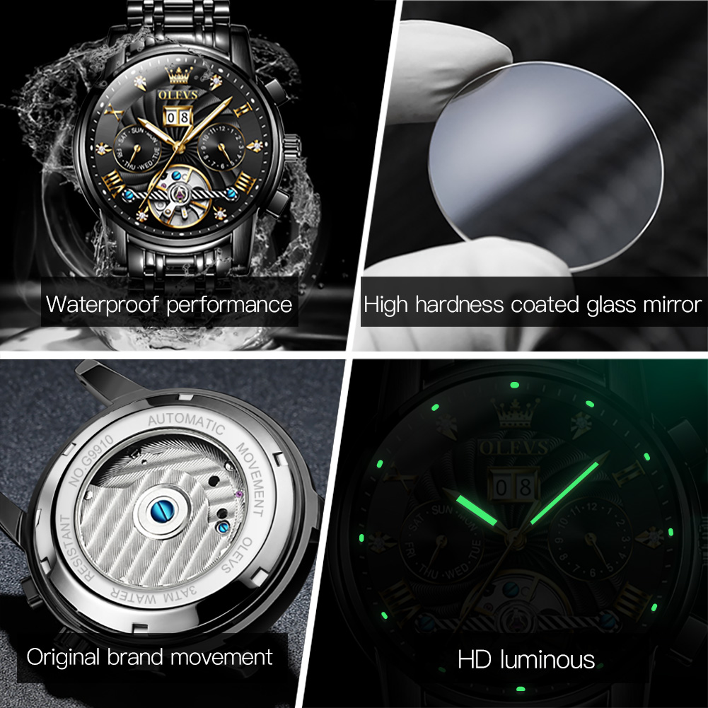 OLEVS classique hommes montres - Rolex Watch Daytona avis et prix