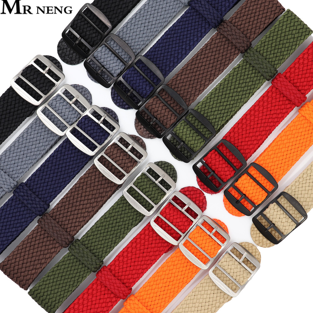 Bracelet de montre 18 20 22mm  - Perlon Strap Woven avis et prix